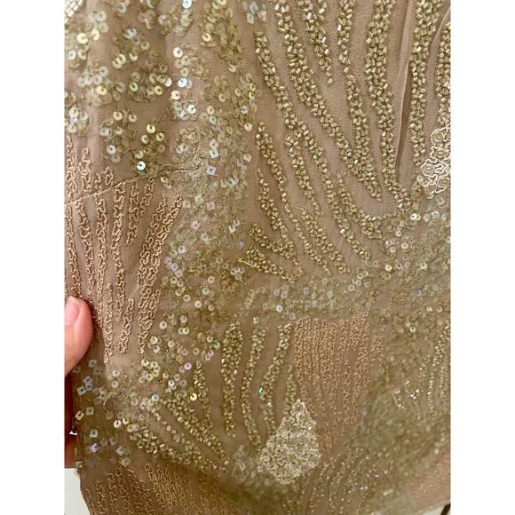 Chaudry Silk Beaded Blouse Size M - Picture 7 of 8